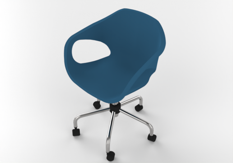 Chaises 3D - Chaise en plastique - Cavaletti - Stay - 33104...