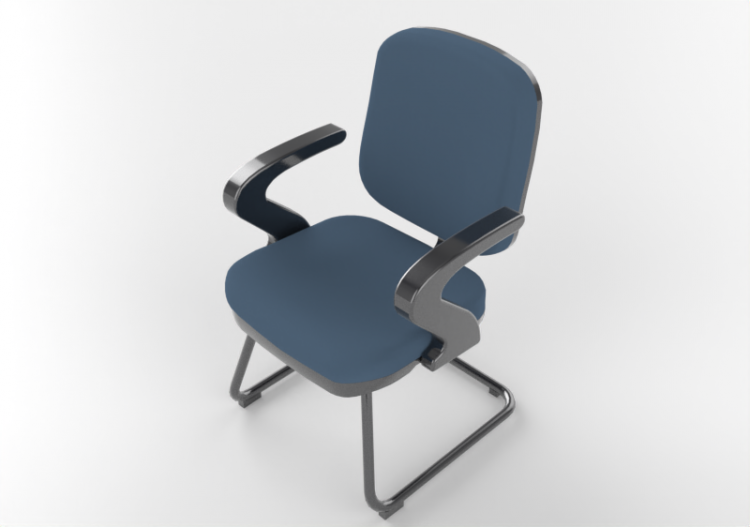 3D Chairs - Fabric upholstered chair - Cavaletti -...