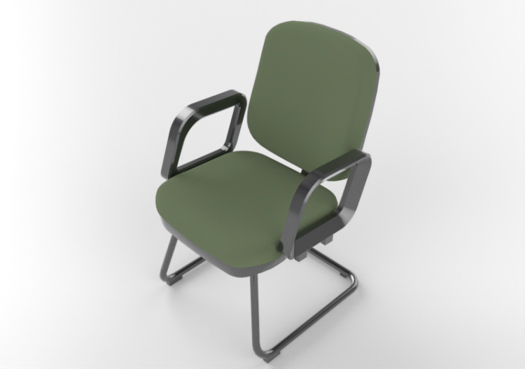 3D Chairs - Fabric upholstered chair - Cavaletti - Start -...