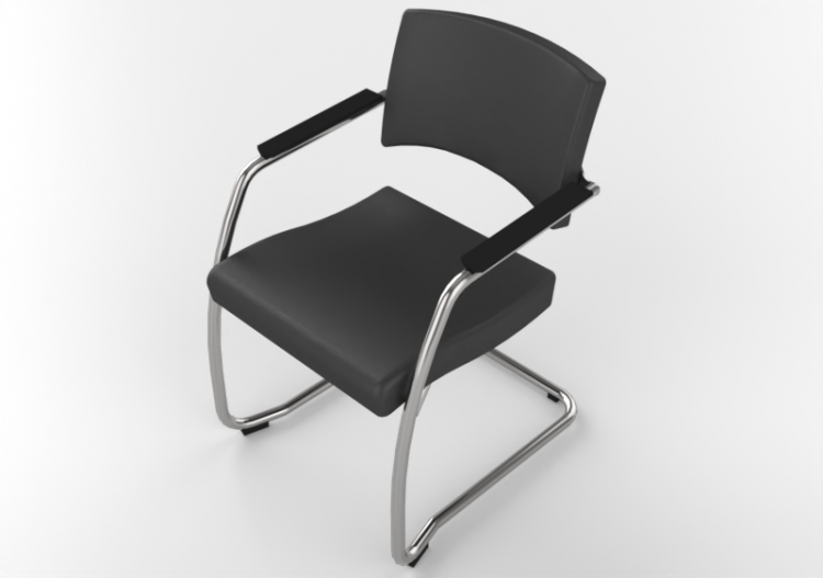 Chaises 3D - Chaises en cuir - Cavaletti - Slim - 18007 S -...