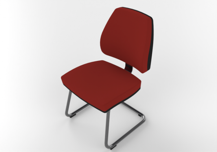 椅子 - Fabric upholstered chair - Cavaletti - Pro - 38007 S -...