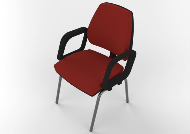 3D Chairs - Fabric upholstered chair - Cavaletti - Pro -...