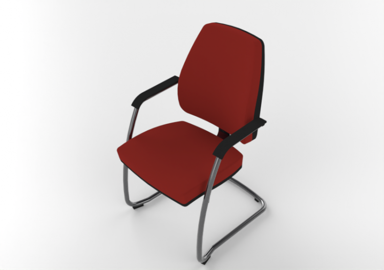 椅子 - Fabric upholstered chair - Cavaletti - Pro - 38006 SI...
