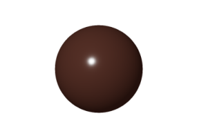 Plastic Texture - Chocolate Brown