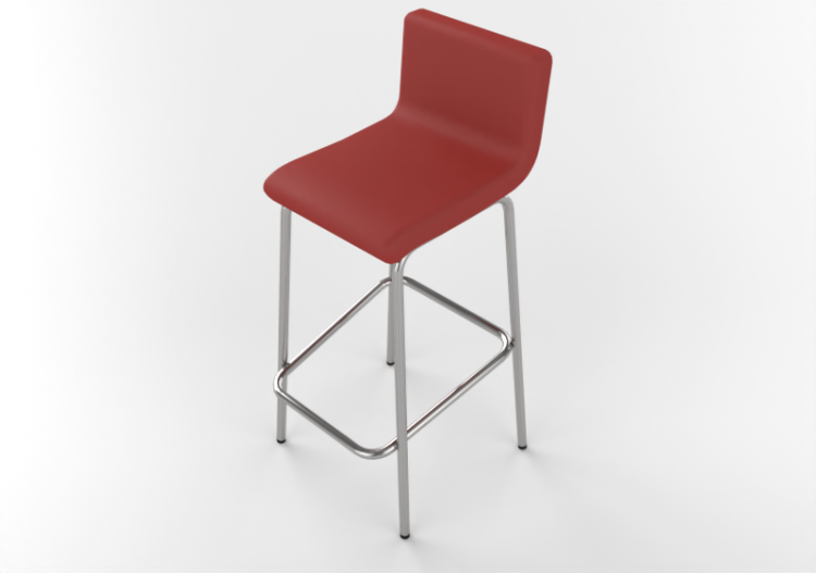 Cadeira 3D - Cadeira de pele - Cavaletti - Fun - 14020 -...
