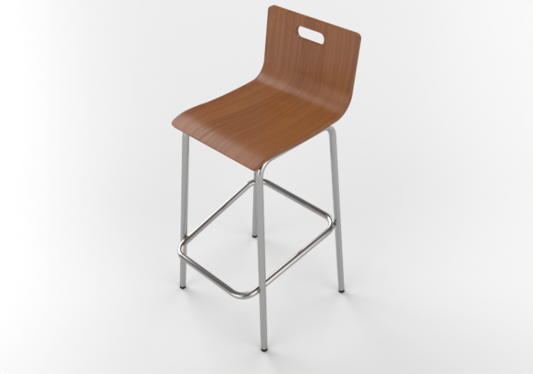Cadeira 3D - Cadeira de madeira - Cavaletti - Fun - 14020 -...