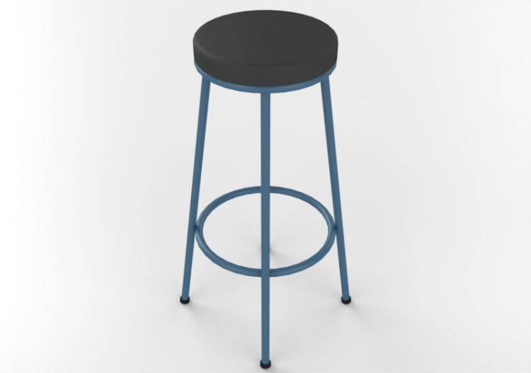3D Chairs - Leather stool - Cavaletti - Fun - 14015 - ACCA...