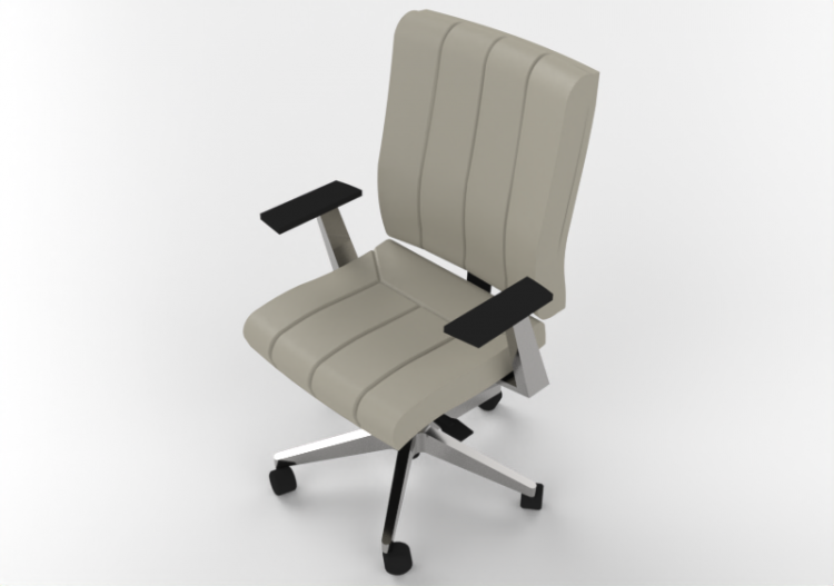 3D Chairs - Leather chair - Cavaletti - Essence - 20502 -...