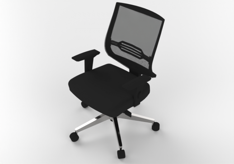 Chaises 3D - Chaise en tissu - Cavaletti - Air - 27001 -...