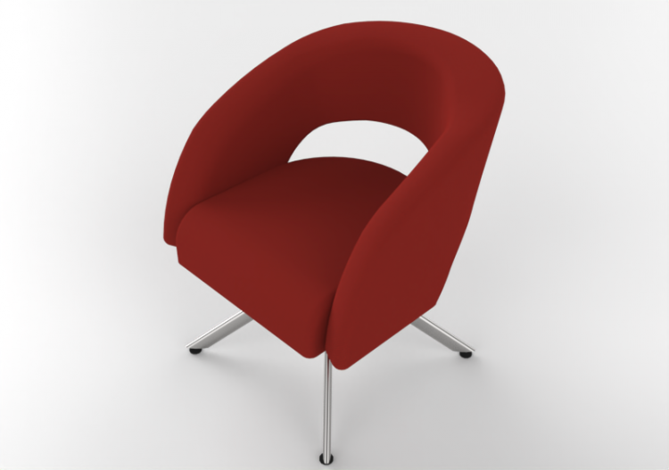 Poltrone 3D - Poltrona in tessuto - Cavaletti - Spot -...