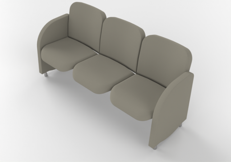 Poltronas 3D - Poltronas de tecido - Cavaletti - Box -...