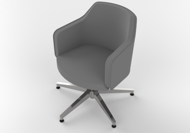 Poltronas 3D - Poltrona de tela - Cavaletti - Duo - 36072 -...