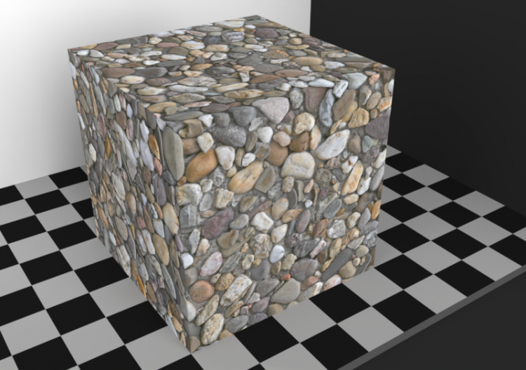 石材纹理 - Rounded stone (05) - ACCA software
