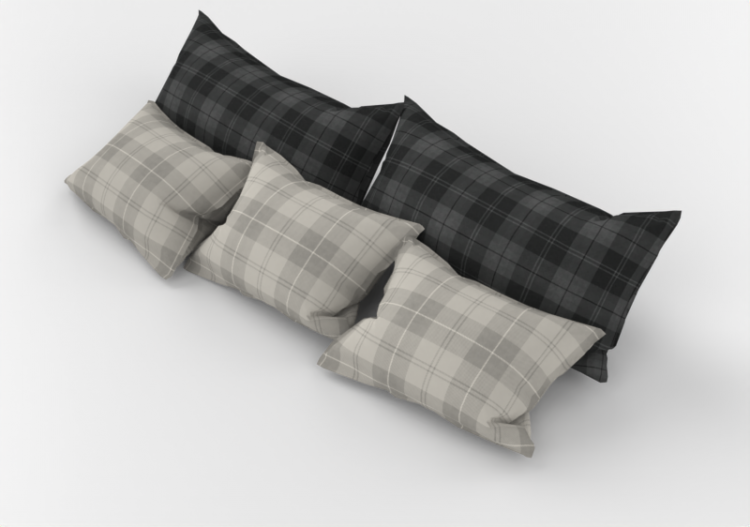 Accessoires 3D - Coussins - ACCA software