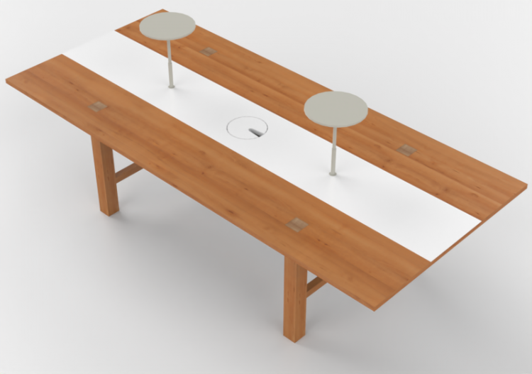 桌子 - Rectangular desk - Orangebox – Bae-25 - ACCA software