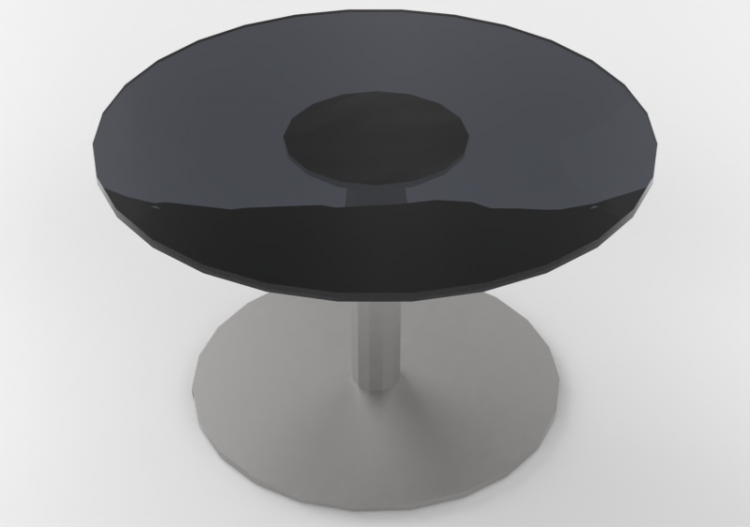 Tables 3D - Table ronde - Orangebox – Breaker 01-357 - ACCA...