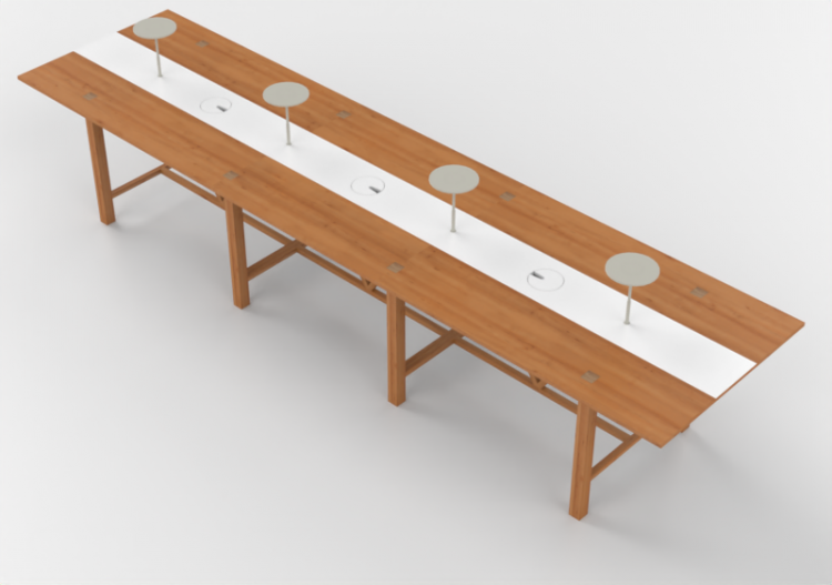 Mesas 3D - Mesa rectangular - Orangebox – Bae-15 - ACCA...