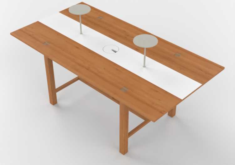 Mesas 3D - Mesa rectangular - Orangebox – Bae-13 - ACCA...