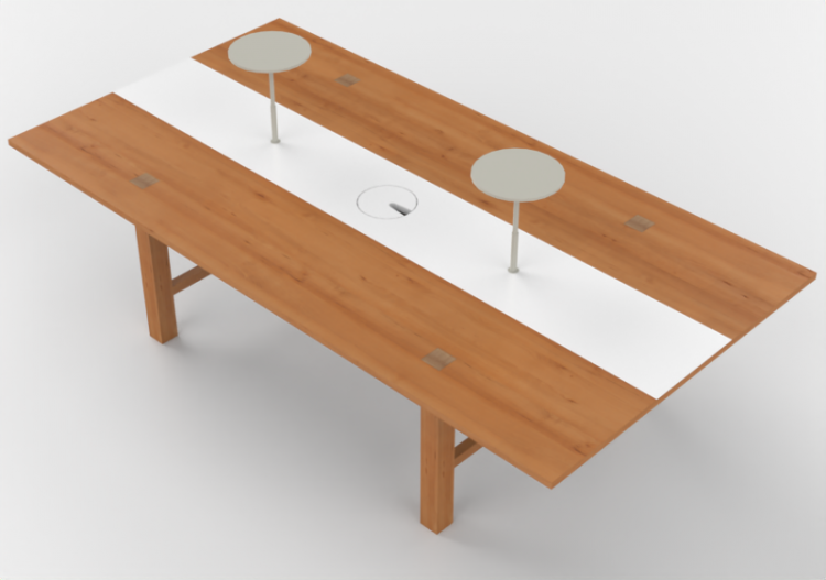 Tavoli 3D - Tavolo rettangolare - Orangebox – Bae-09 - ACCA...