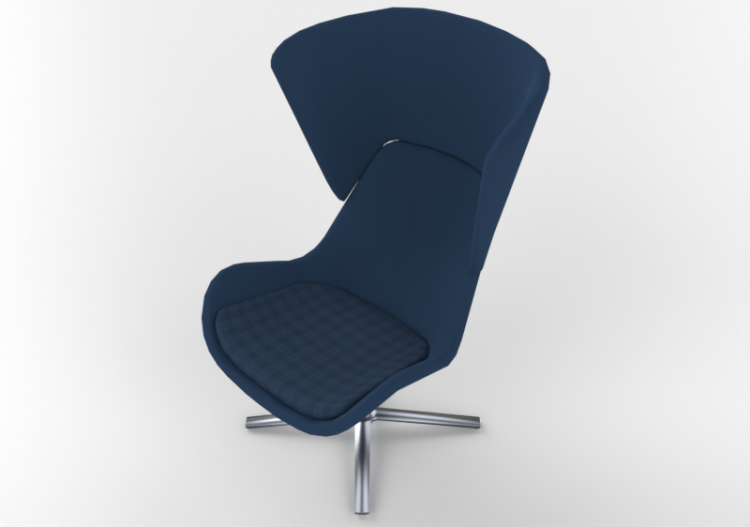 Fauteuil 3D - Fauteuil en tissu - Orangebox – Avi-02 - ACCA...
