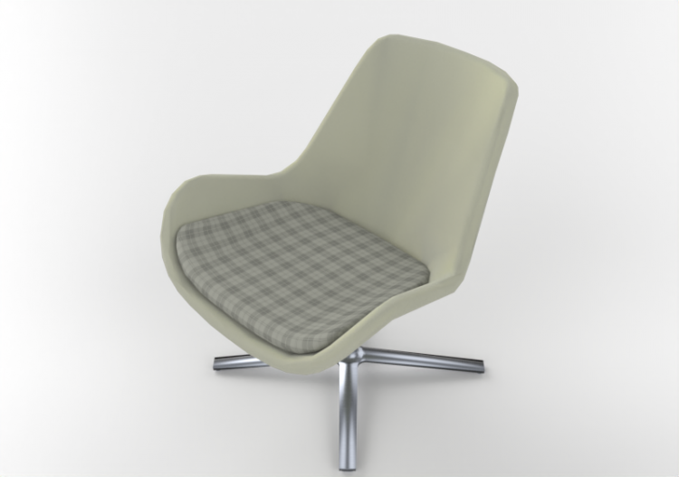 Poltrone 3D - Poltrona in tessuto - Orangebox – Avi-01 -...