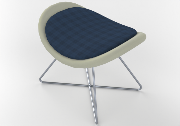 3D Arm Chairs - Fabric finished armchair - Orangebox –...