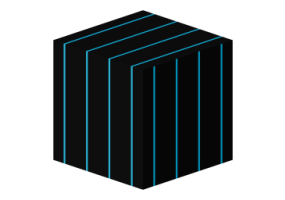 Smooth blue Polyethylene