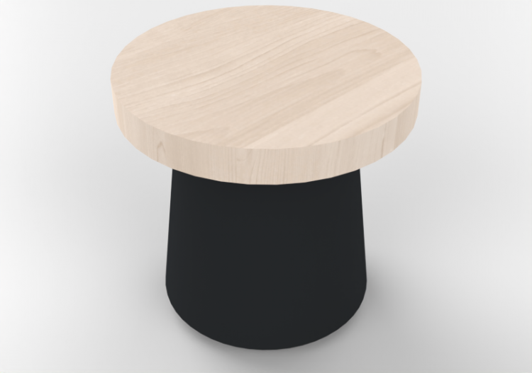 Mesas 3D - Mesa circular - Orangebox - Hep-03 - ACCA...