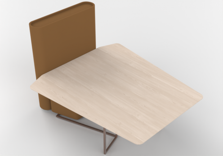 Mesas 3D - Mesa de trabajo - Orangebox - Fielding-12 - ACCA...