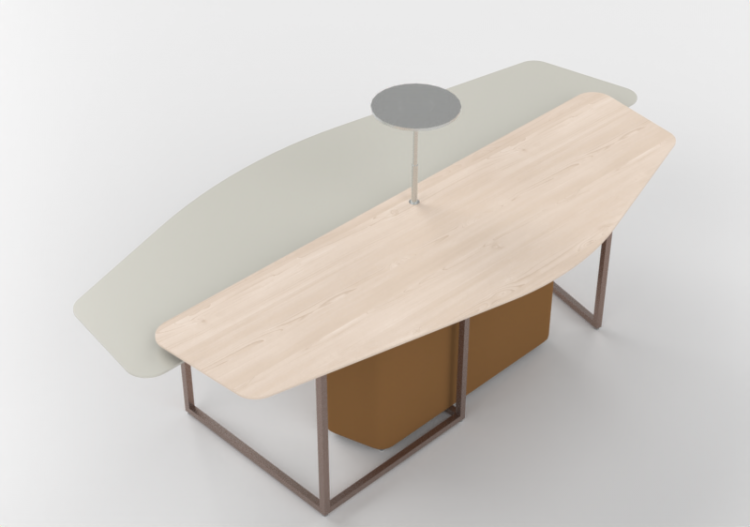 Tables 3D - Table de travail - Orangebox - Fielding-03 -...