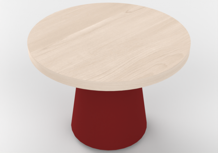 Mesas 3D - Mesa circular - Orangebox - Hep-04 - ACCA...