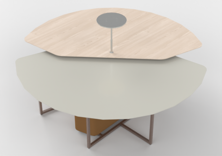 Tables 3D - Table de travail - Orangebox - Fielding-06 -...