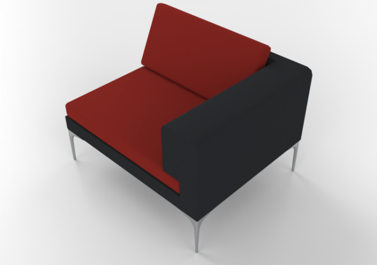 Poltronas 3D - Sofá modular - Orangebox - Vale-02 - ACCA...