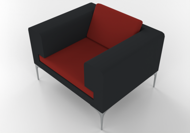 Poltronas 3D - Sofá modular - Orangebox - Vale-08 - ACCA...