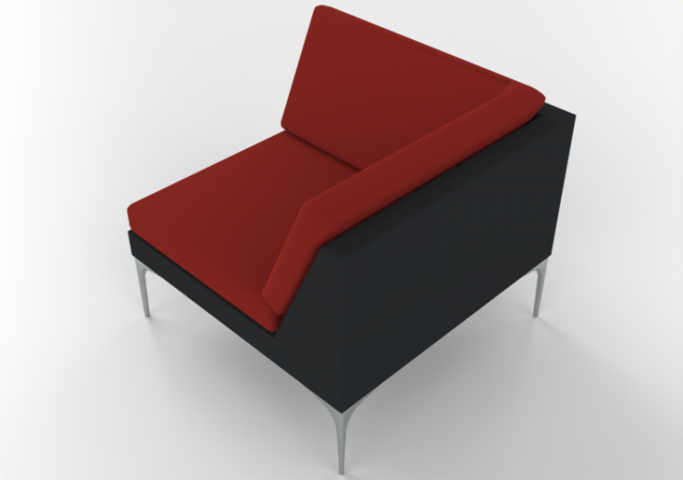 Fauteuil 3D - Canapé modulable - Orangebox - Vale-07 - ACCA...