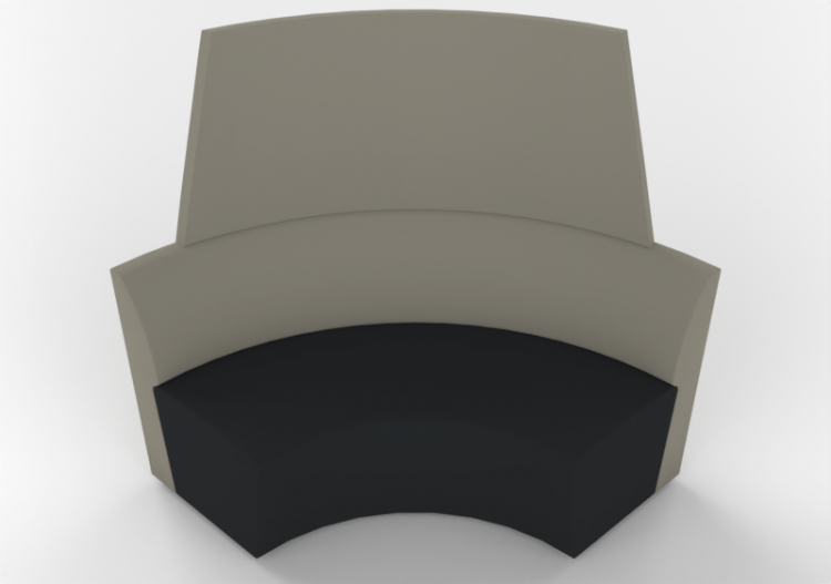 Poltrone 3D - Divano componibile ad angolo - Orangebox –...