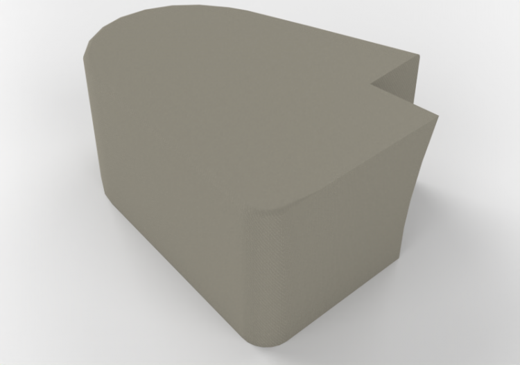 3D Arm Chairs - Armrest for modular sofa - Orangebox –...