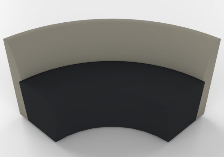 Poltrone 3D - Divano componibile ad angolo - Orangebox –...