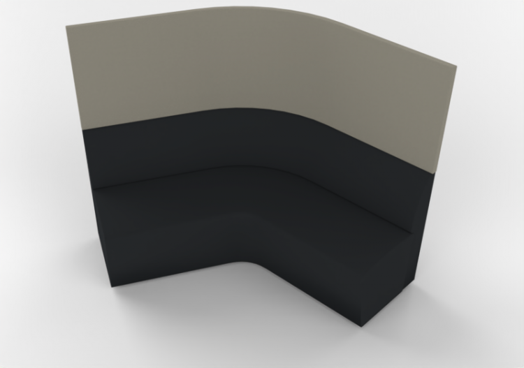 Poltronas 3D - Sofá modular de canto - Orangebox – AD-23 -...