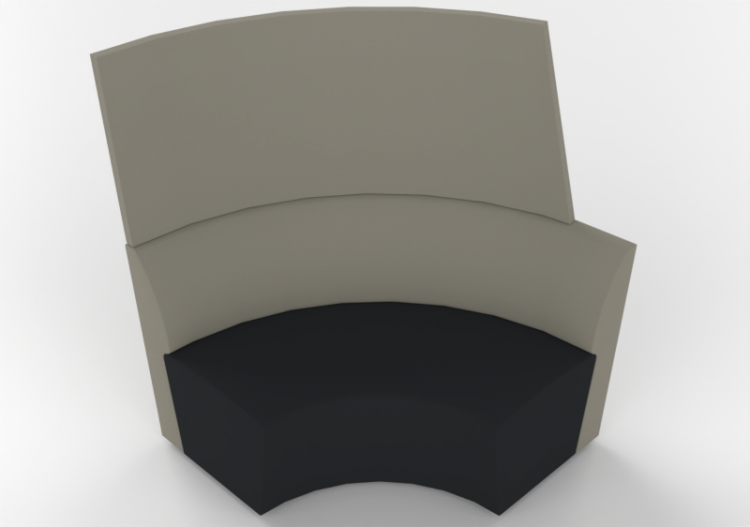 3D Arm Chairs - Modular corner sofa - Orangebox – AD-56 LC...