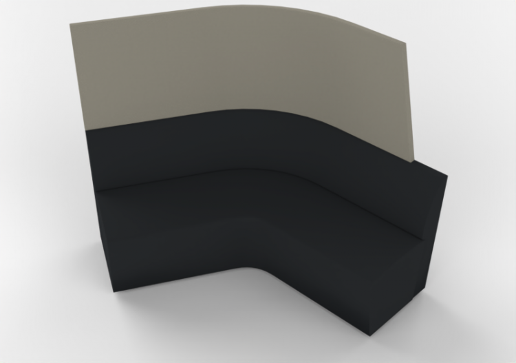 Poltrone 3D - Divano componibile ad angolo - Orangebox –...