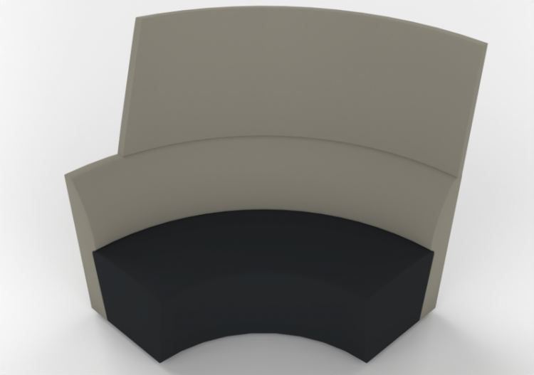 Poltrone 3D - Divano componibile ad angolo - Orangebox –...