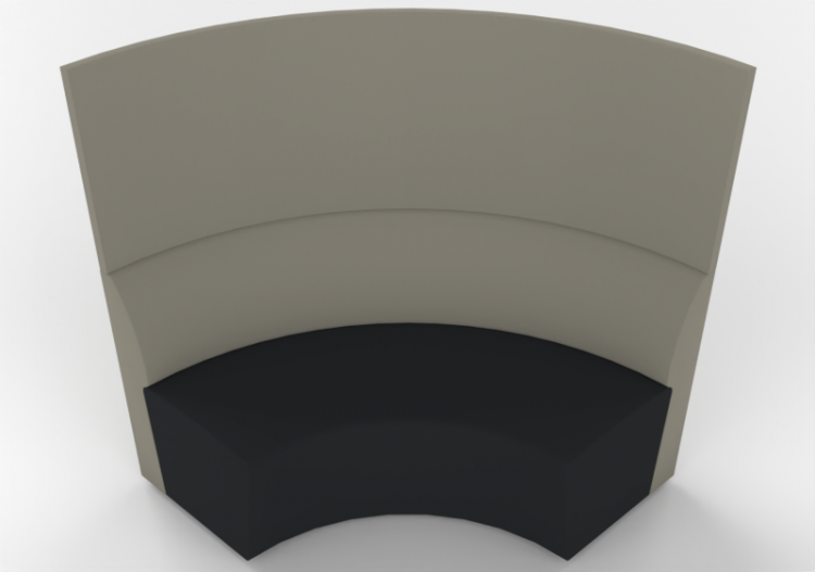 Poltrone 3D - Divano componibile ad angolo - Orangebox –...