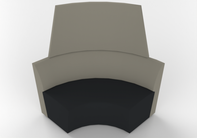Poltronas 3D - Sofá componible a esquina - Orangebox –...