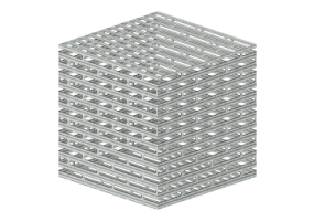 Roller Shutter Texture - Roller shutter with see through grid (08)
