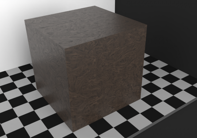 Texture bois - Noyer californie (bruyère) - ACCA software