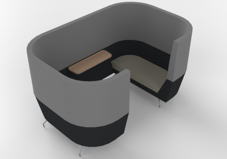 Poltrone 3D - Postazione componibile - Orangebox –...