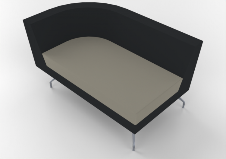 3D Arm Chairs - Sofa with low backrest - Orangebox –...