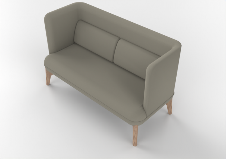 Poltrone 3D - Divano con schienale basso - Orangebox –...