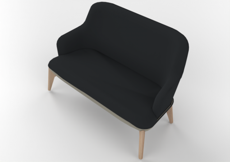 Poltrone 3D - Divano con schienale basso - Orangebox –...